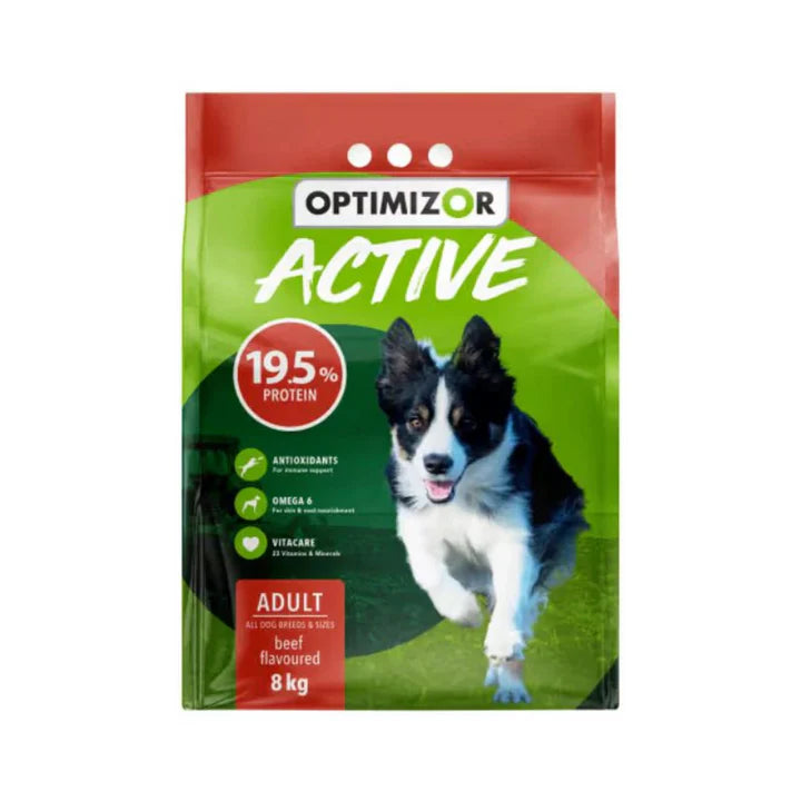 Optimizer Adult Dog food Active 8Kg -
