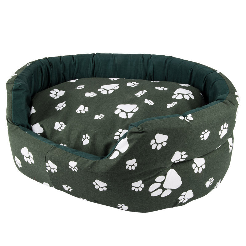 Complete Dog Bed  Pawprint Xlarge 85CM