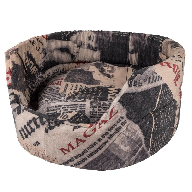 Complete Dog Bed Plain Med 55CM