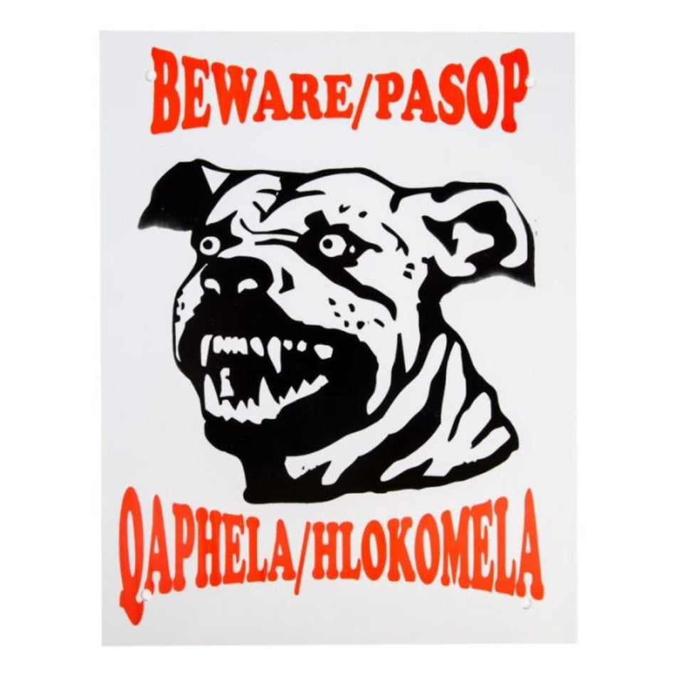 Complete Sign- Beware Staffordshire