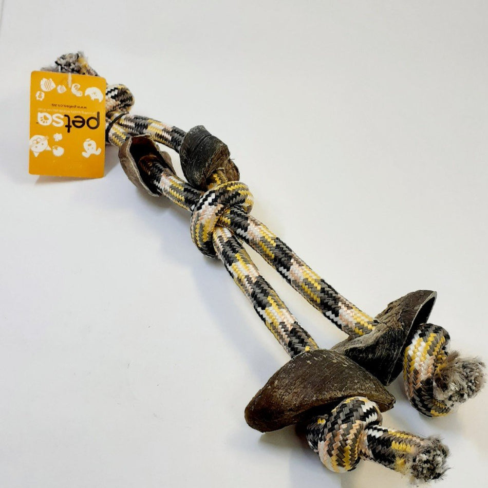 Petsa Bone Chip Rope & Rawhide 3'S