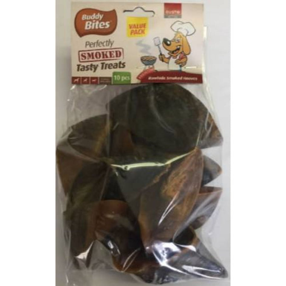 Petsa Smoked Cow Hooves 10'S