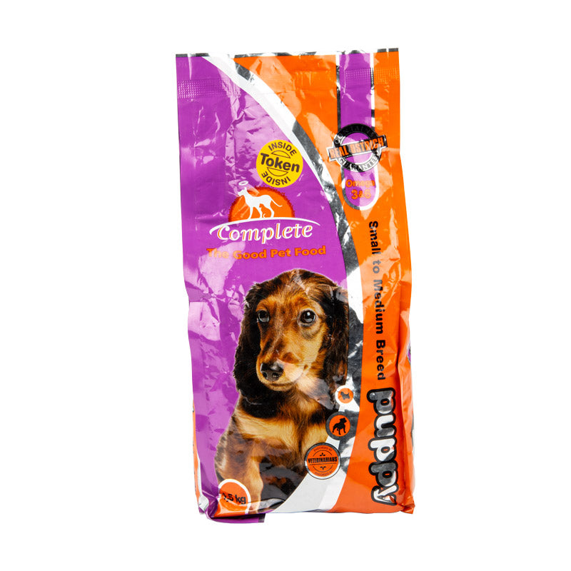 Complete Dog Food Puppy Small-Med Breed 1.5KG