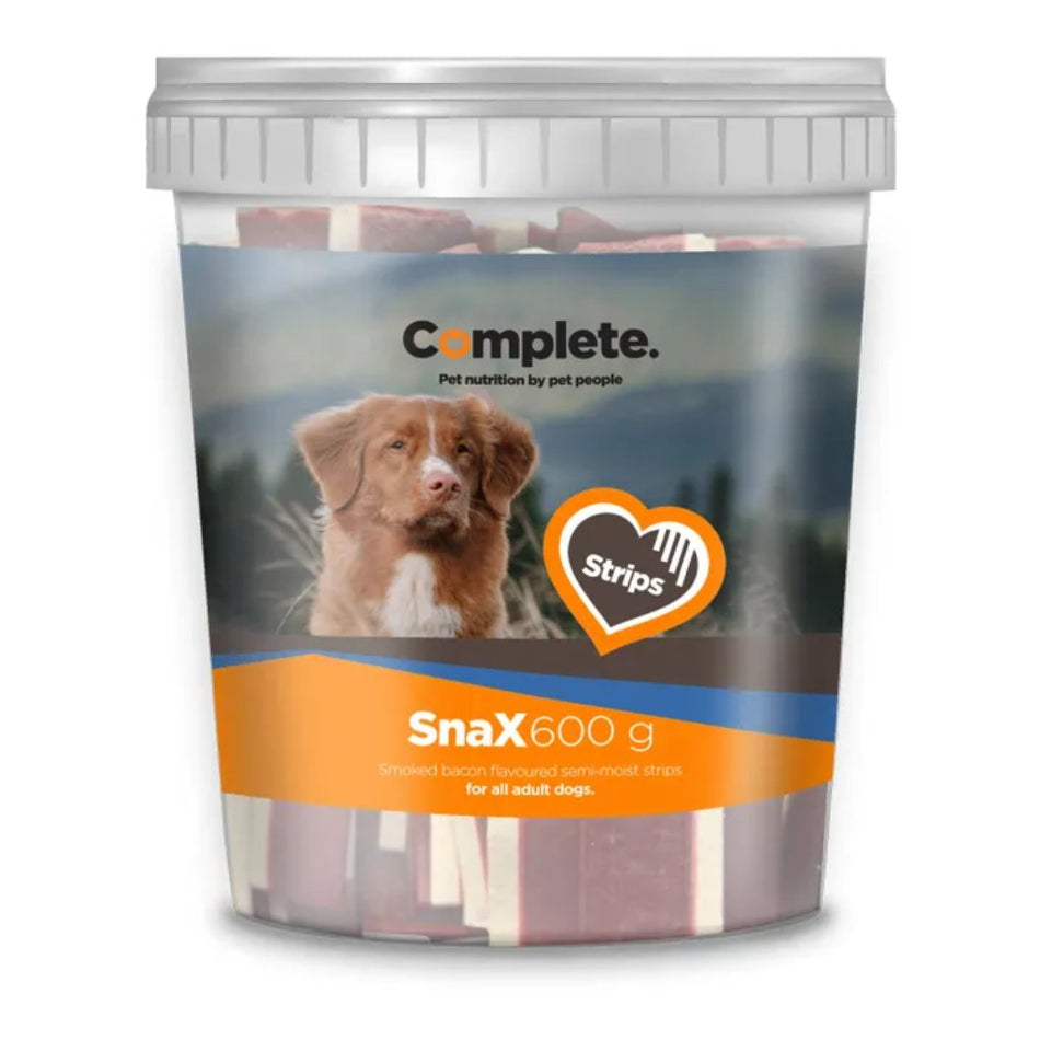 Complete Snax Bacon Strips Semi Moist 600G