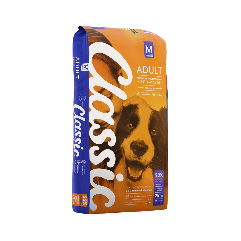 Montego Classic Dog Food Adult 25KG