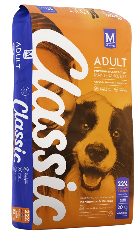 Montego Classic Dog Food Adult 20KG