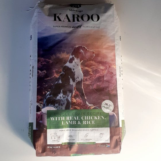 Montego Karoo Puppy Large Breed  Dog Food 20KG