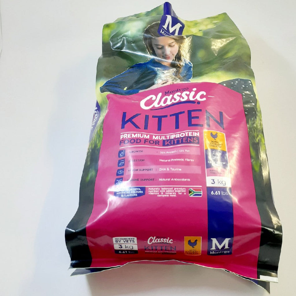 Montego Classic Kitten Chicken 3KG