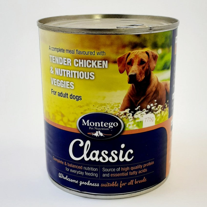 Montego Classic Wet Dog Food Adult 775G Chicken and Veggies