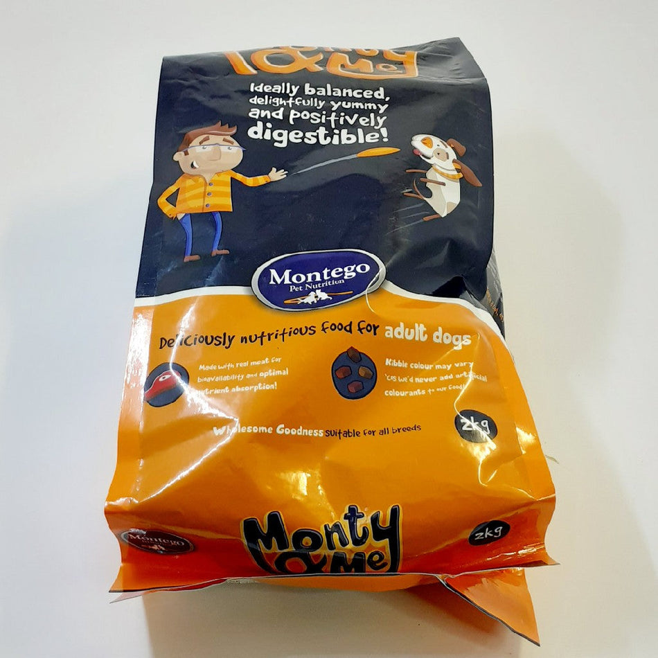 Montego Monty & Me Dog Food Adult 2KG