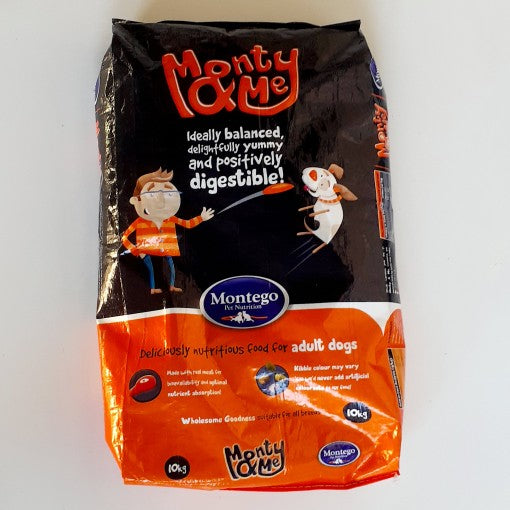 Montego Monty & Me Dog Food Adult 10KG