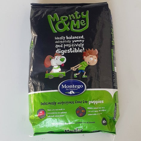 Montego Monty & Me Puppy Dog Food 10KG