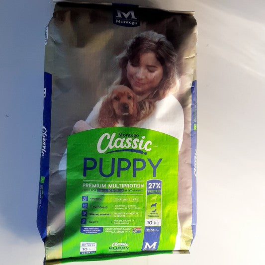 Montego Classic Puppy Small Breed Dog Food 10KG