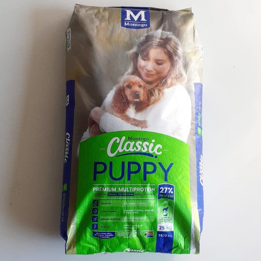 Montego Classic Puppy Small Breed Dog Food 25KG