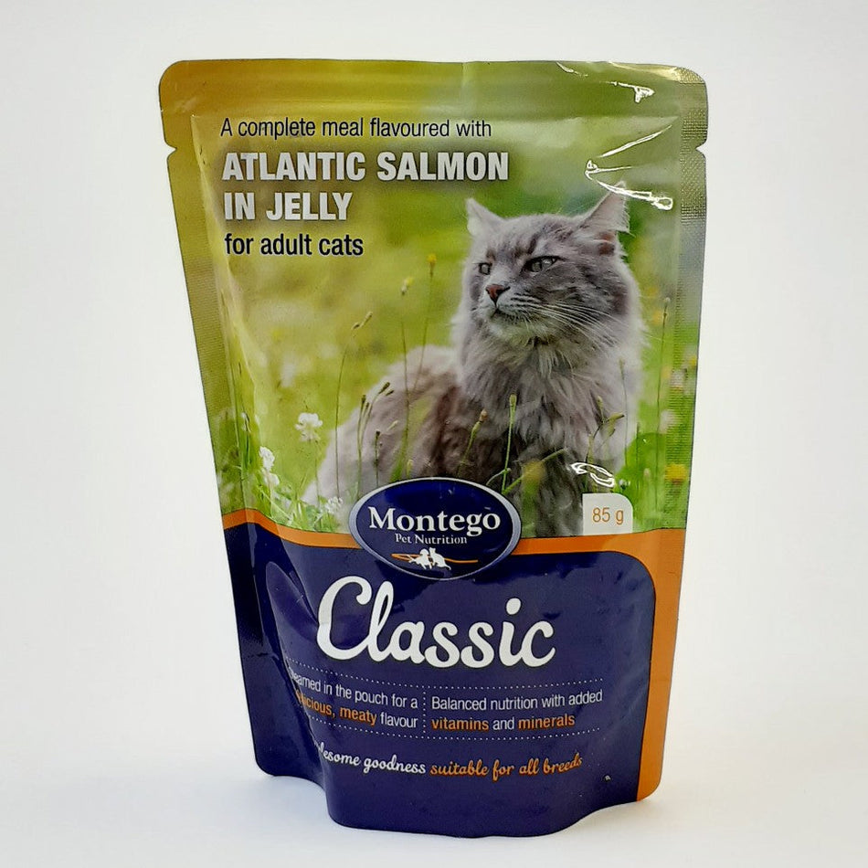 Montego Classic Cat Food Adult  85G Salmon