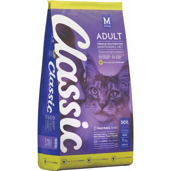 Montego Classic Cat Food Adult  5KG Tuna