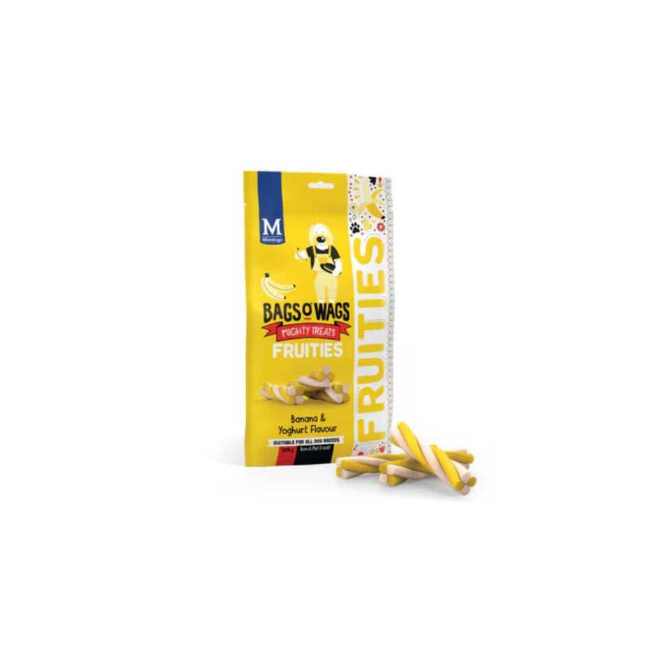 Montego Dog Treats Bags O Wags Banana&Yogurt