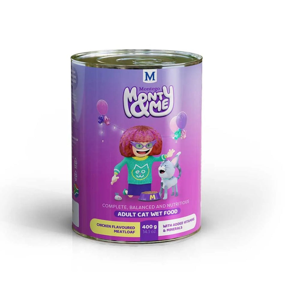 Montego Monty & Me Cat Adult Chicken 400G