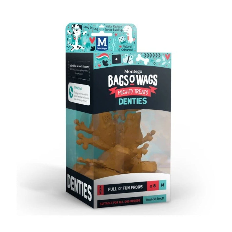 Montego Dog Treats Denties Frog 440G