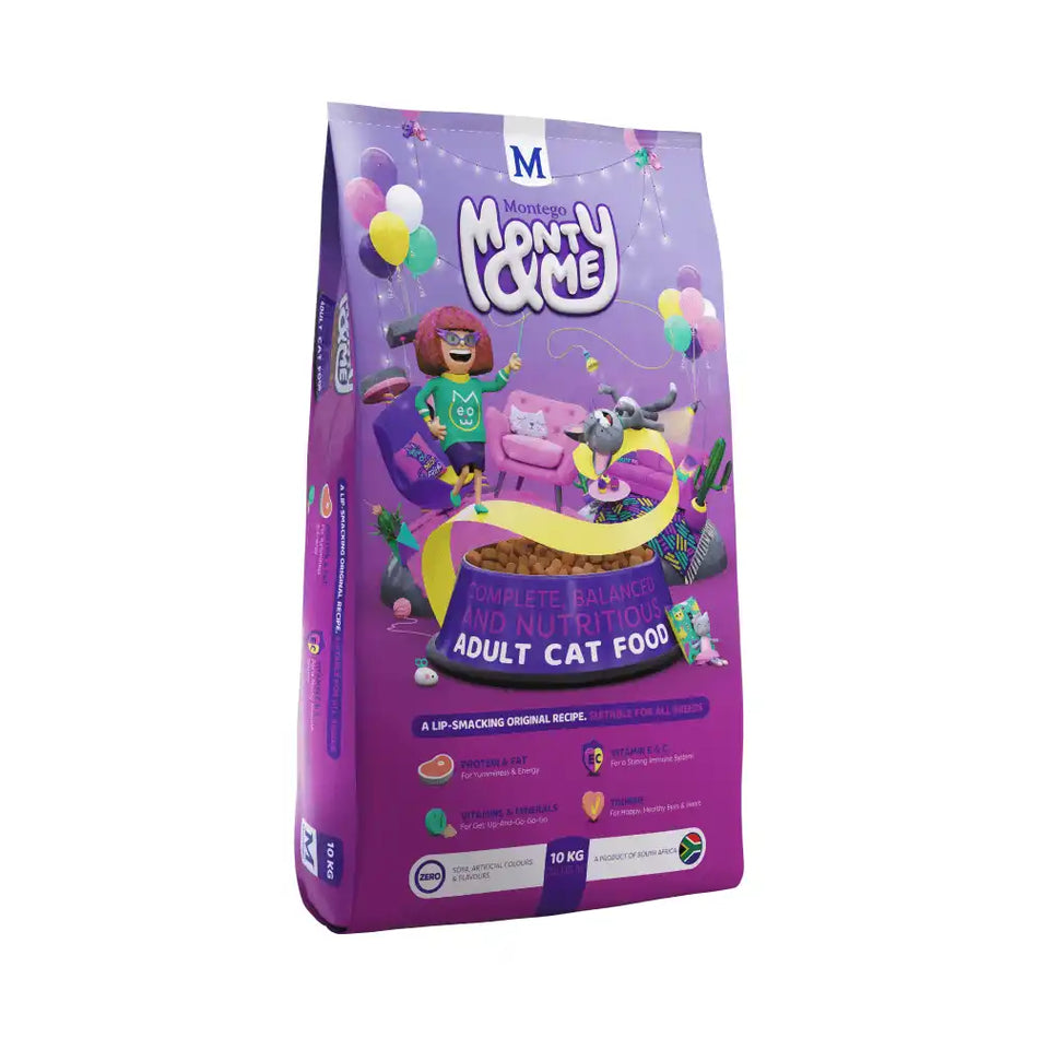 Montego Monty & Me Cat Food Adult 2KG