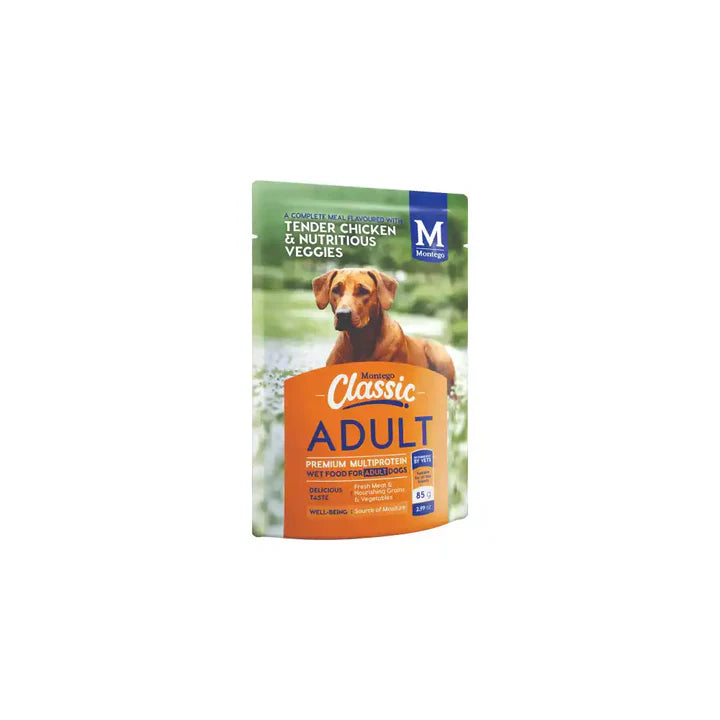 Montego Classic Wet Dog Food 85G Beef and Gravy