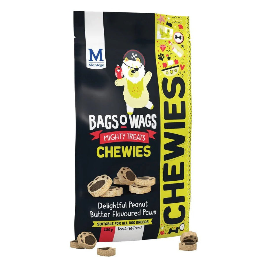 Montego Dog Treats Bags O Wags Peanut Butter