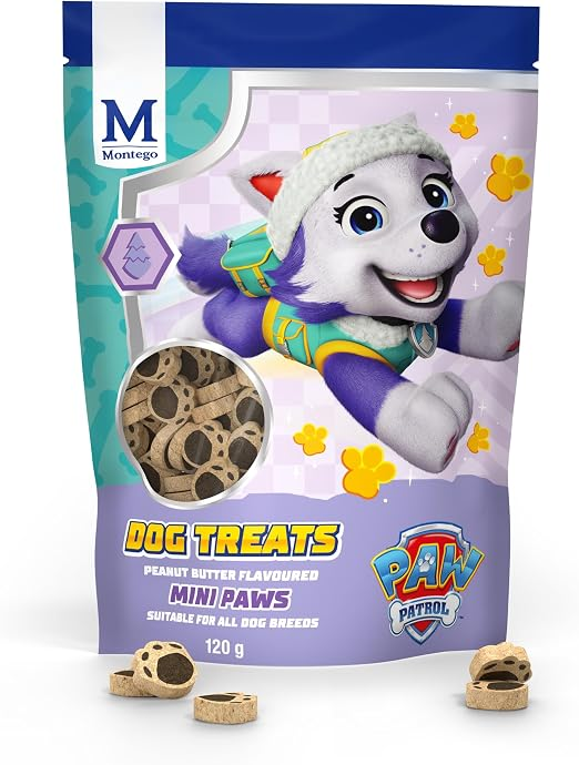 Montego Paw Patrol Peanut Butter Mini Paws 120g