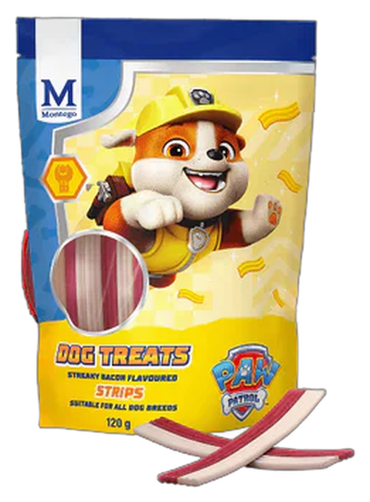Montego Paw Patrol Streaky Bacon Strips 120g