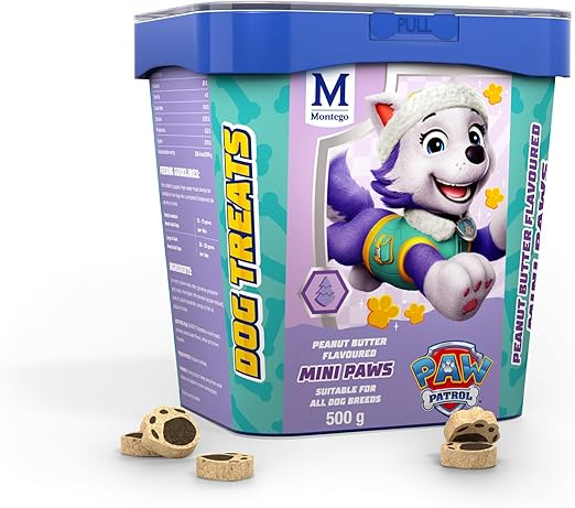 Montego Paw Patrol Peanut Butter Mini Paws 500g