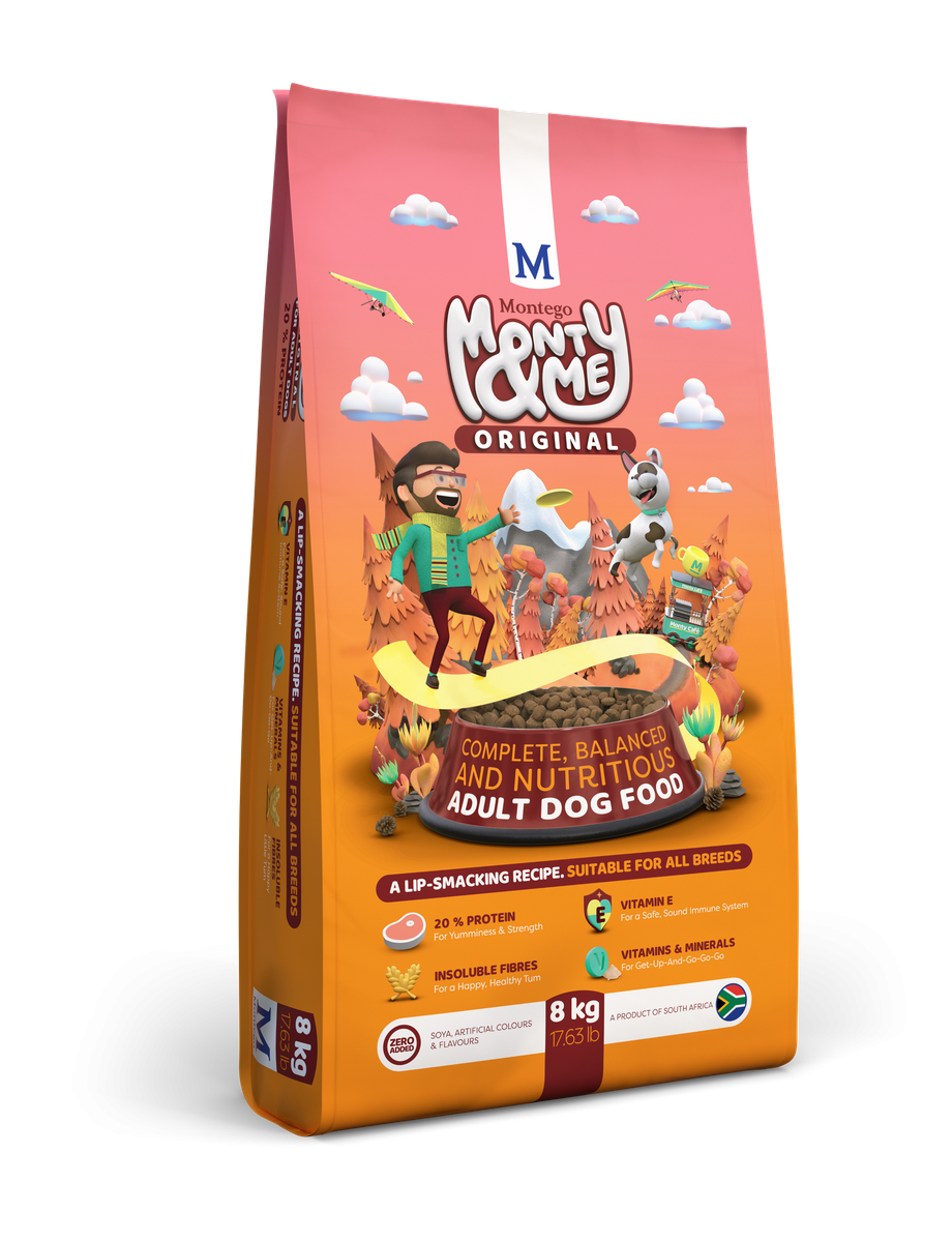 Montego Monty & Me Original All Breed Dog Food 8KG