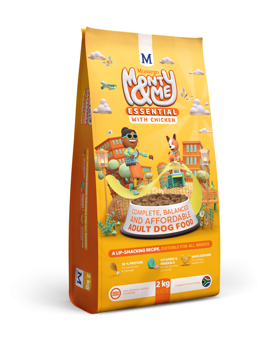 Montego Monty & Me Essential Dog Food Chicken 2KG