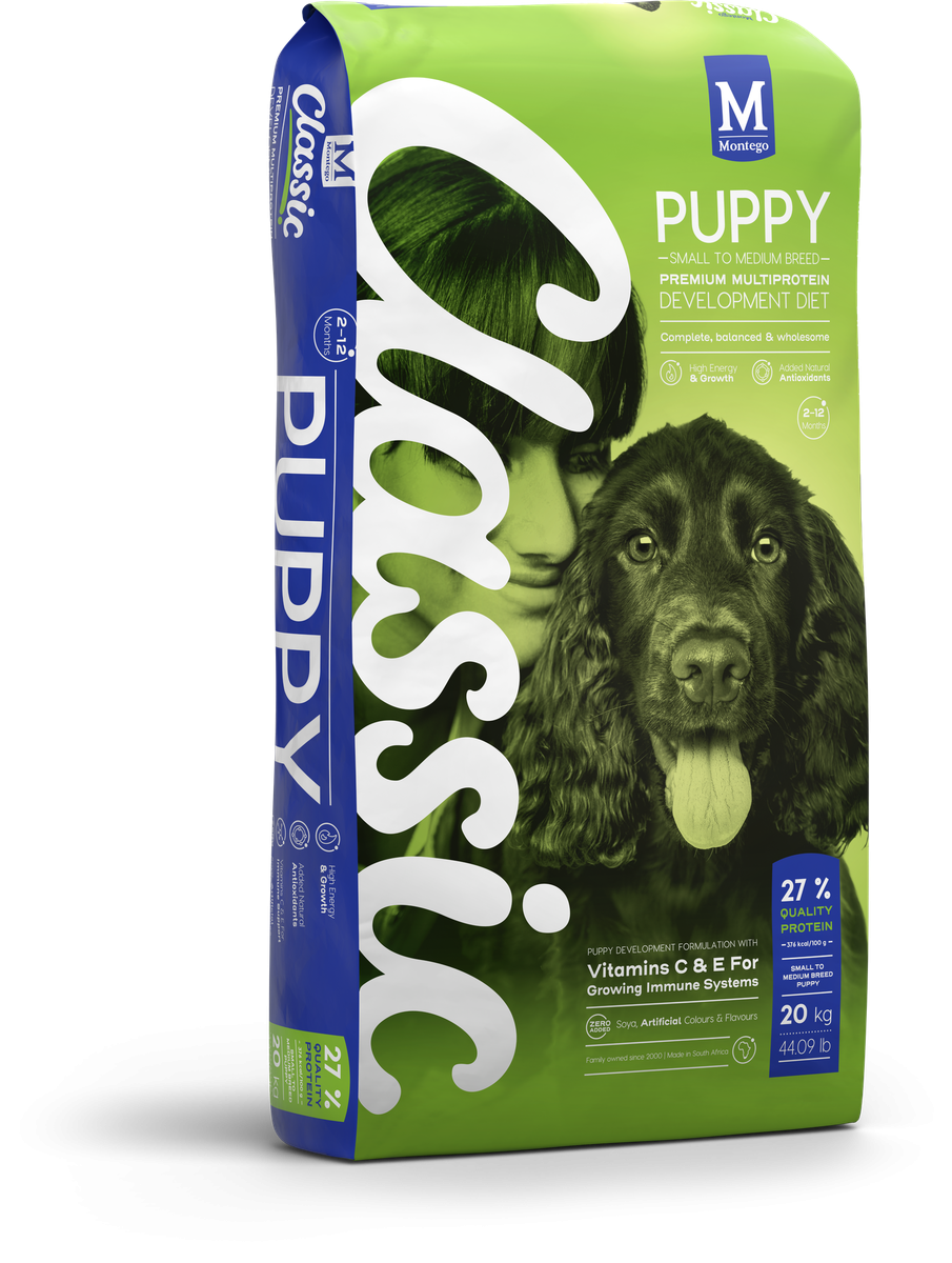 Montego Classic Puppy Small Breed Dog Food 20KG