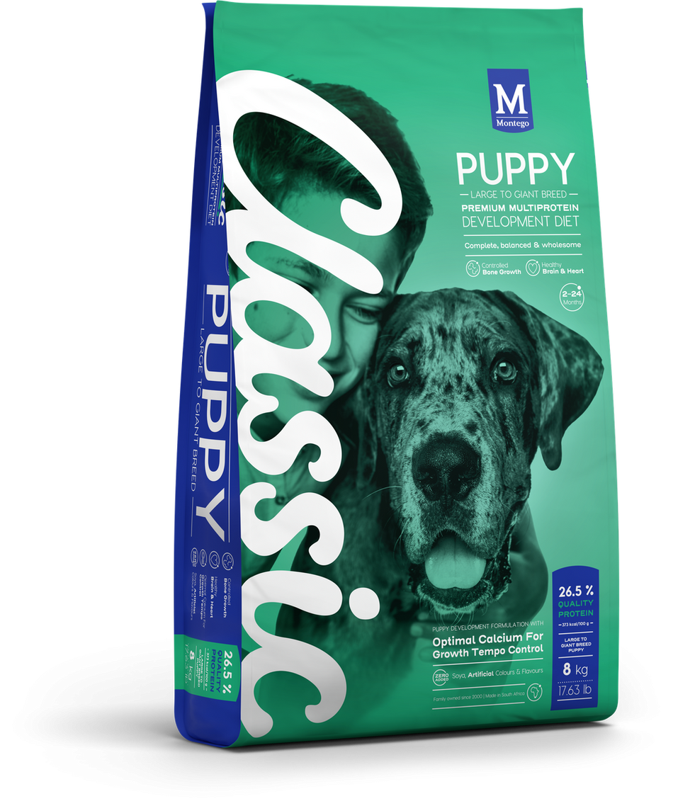 Montego Classic Puppy Large Breed Dog Food 8KG