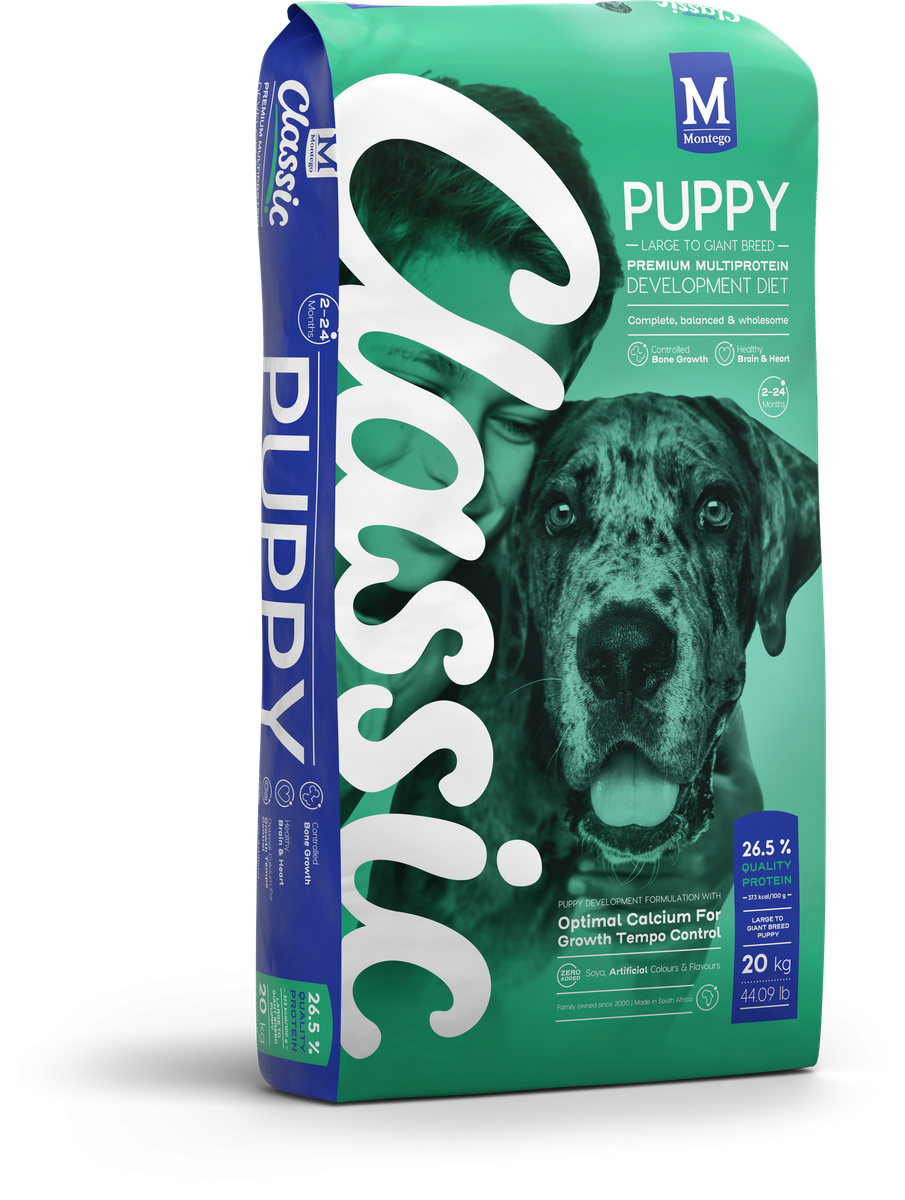 Montego Classic Puppy Large Breed Dog Food 20KG