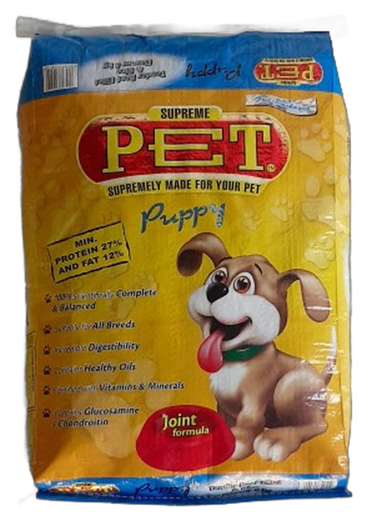 Supreme Pet Dog Food Puppy Tender Beef Fillet 8KG