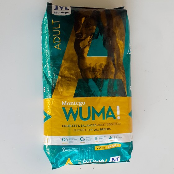 Montego Wuma Dog Food Adult 20KG