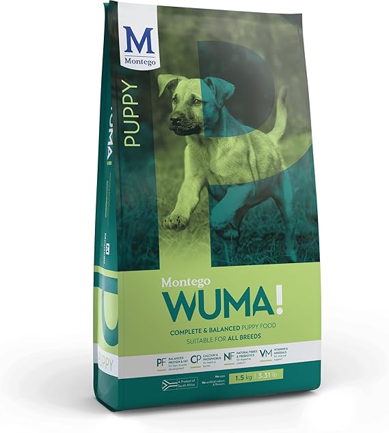 Montego Wuma Dog Food Puppy 8KG -