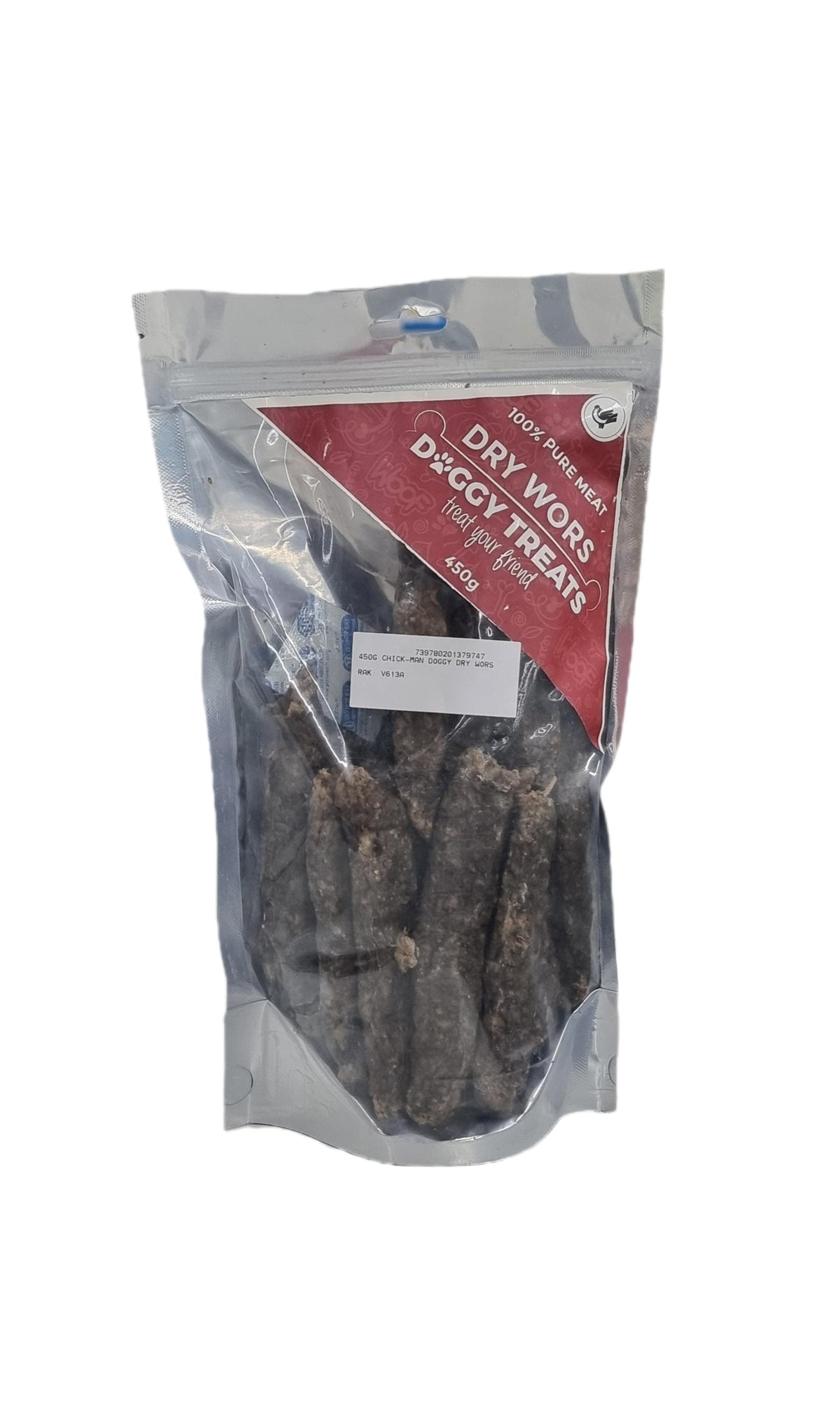 Chick Man Doggy Dry Wors 450G