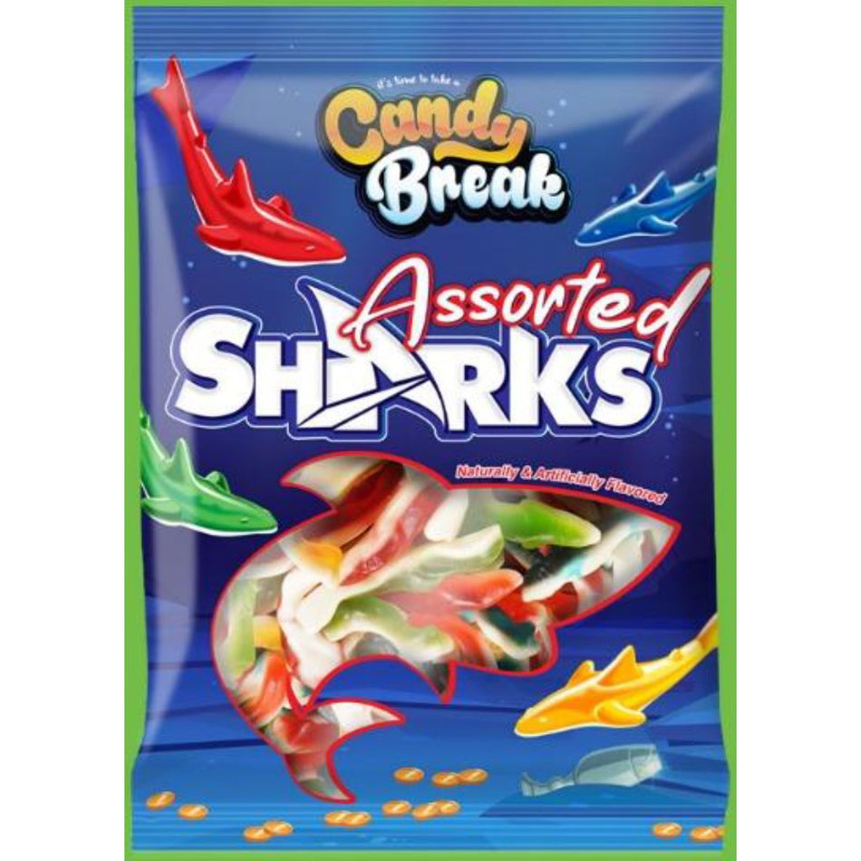 Candy Break Candy Assorted Sharks 113G DEFAULT TITLE