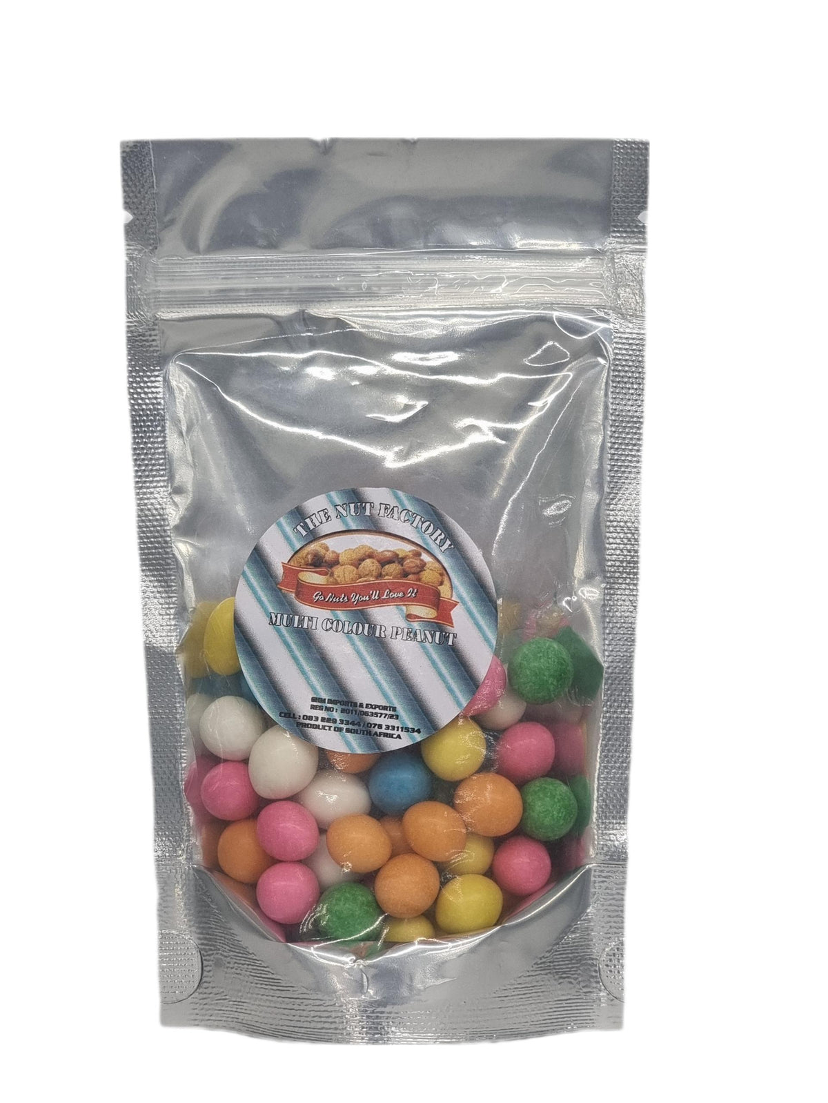The Nut Factory Multi Coloured Peanuts -