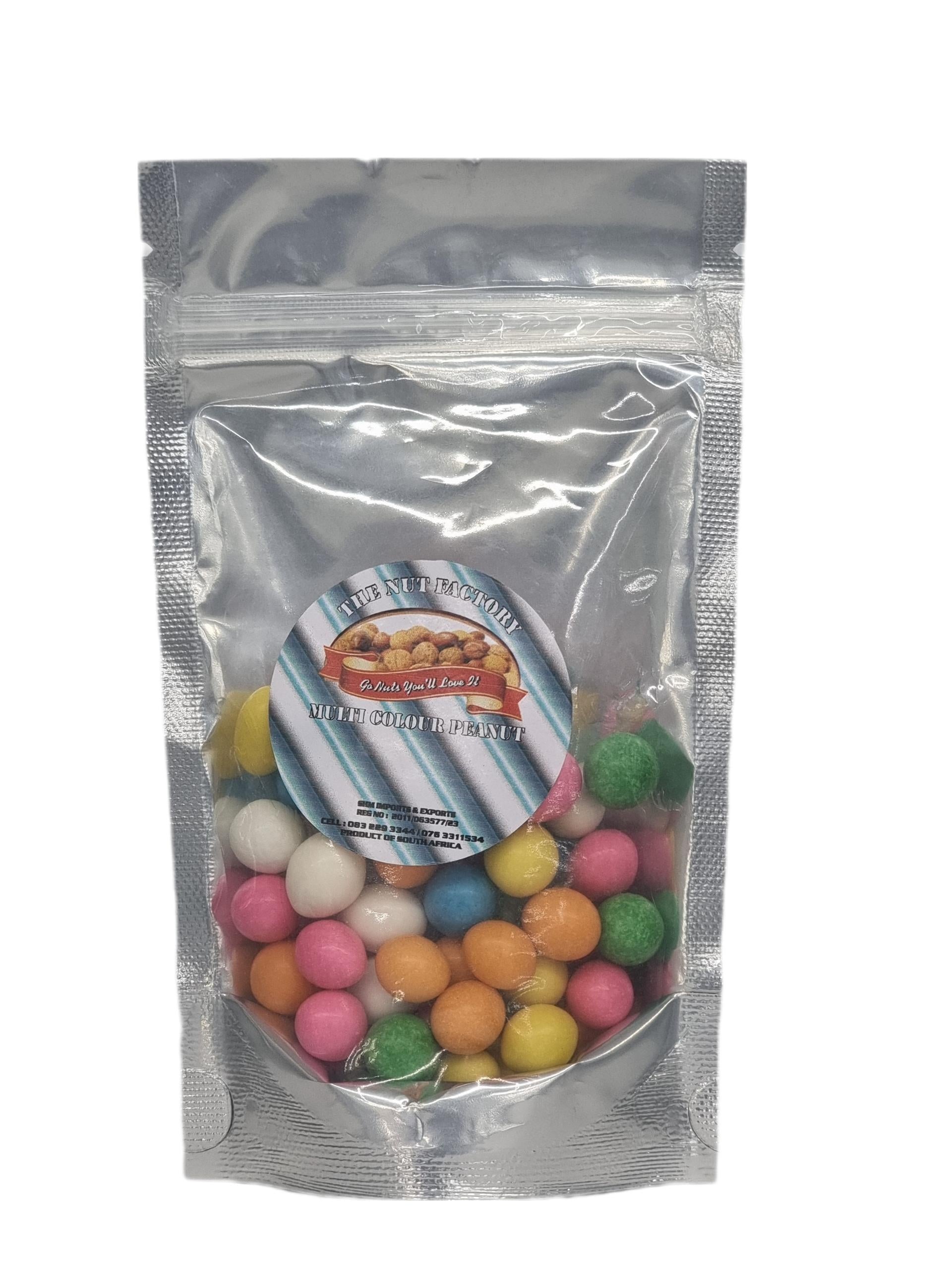 The Nut Factory Multi Coloured Peanuts -