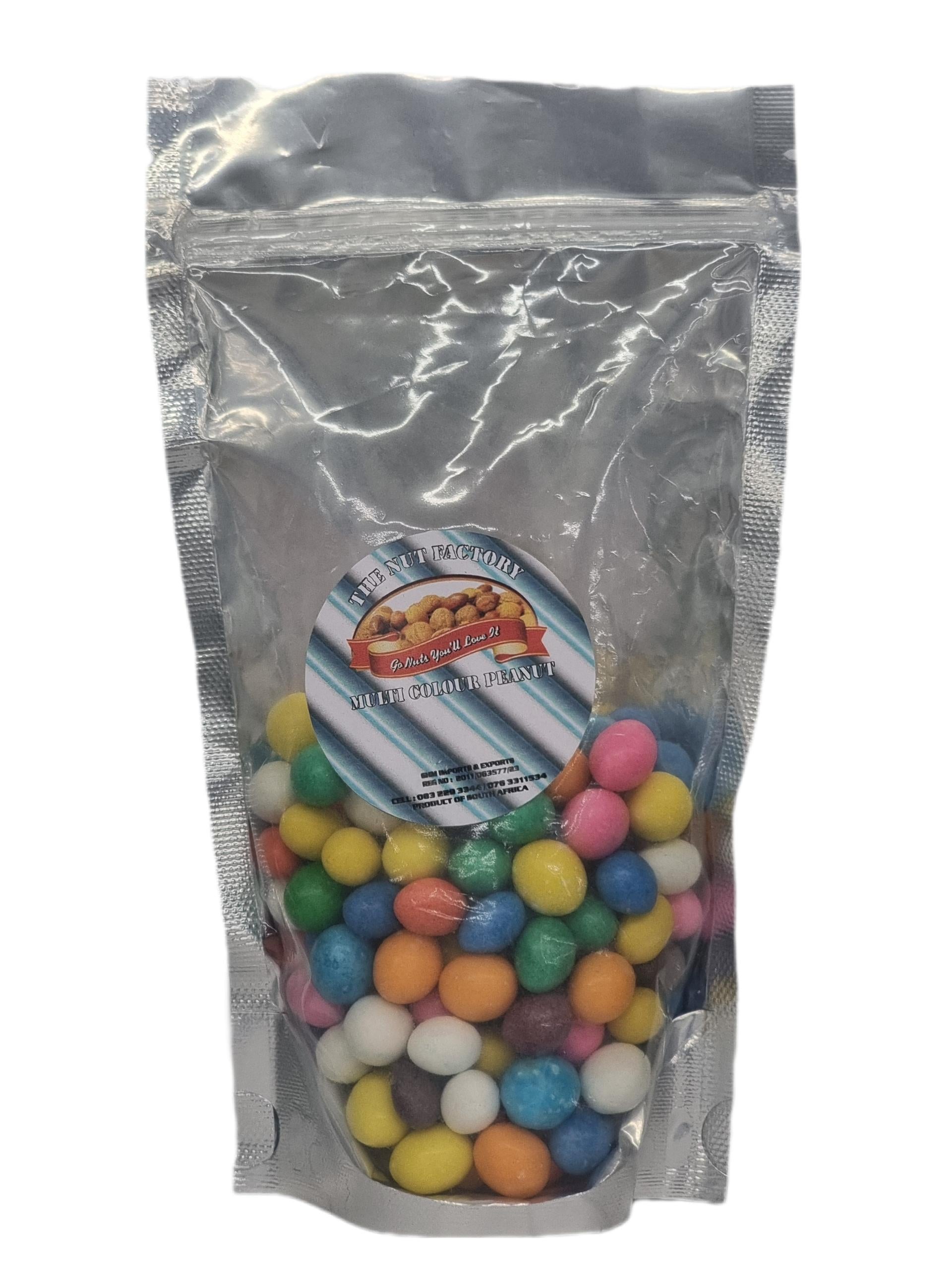 The Nut Factory Multi Coloured Peanuts -