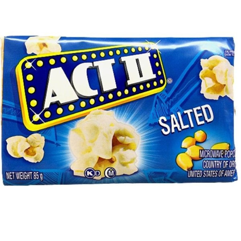 Act II Microwave popcorn Salted 85G
