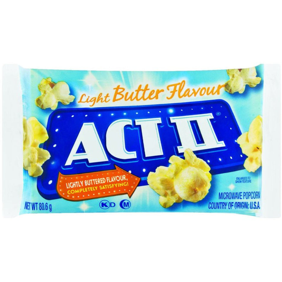 Act II Microwave popcorn Light Butter 81G