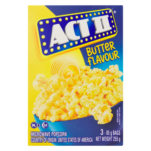 Act 11 Popcorn Butter 3s 85g -