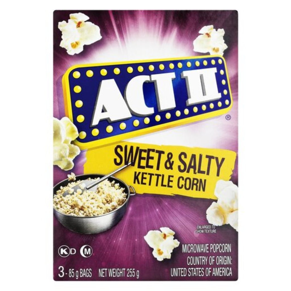 Act II Popcorn Sweet and Salty 3'S