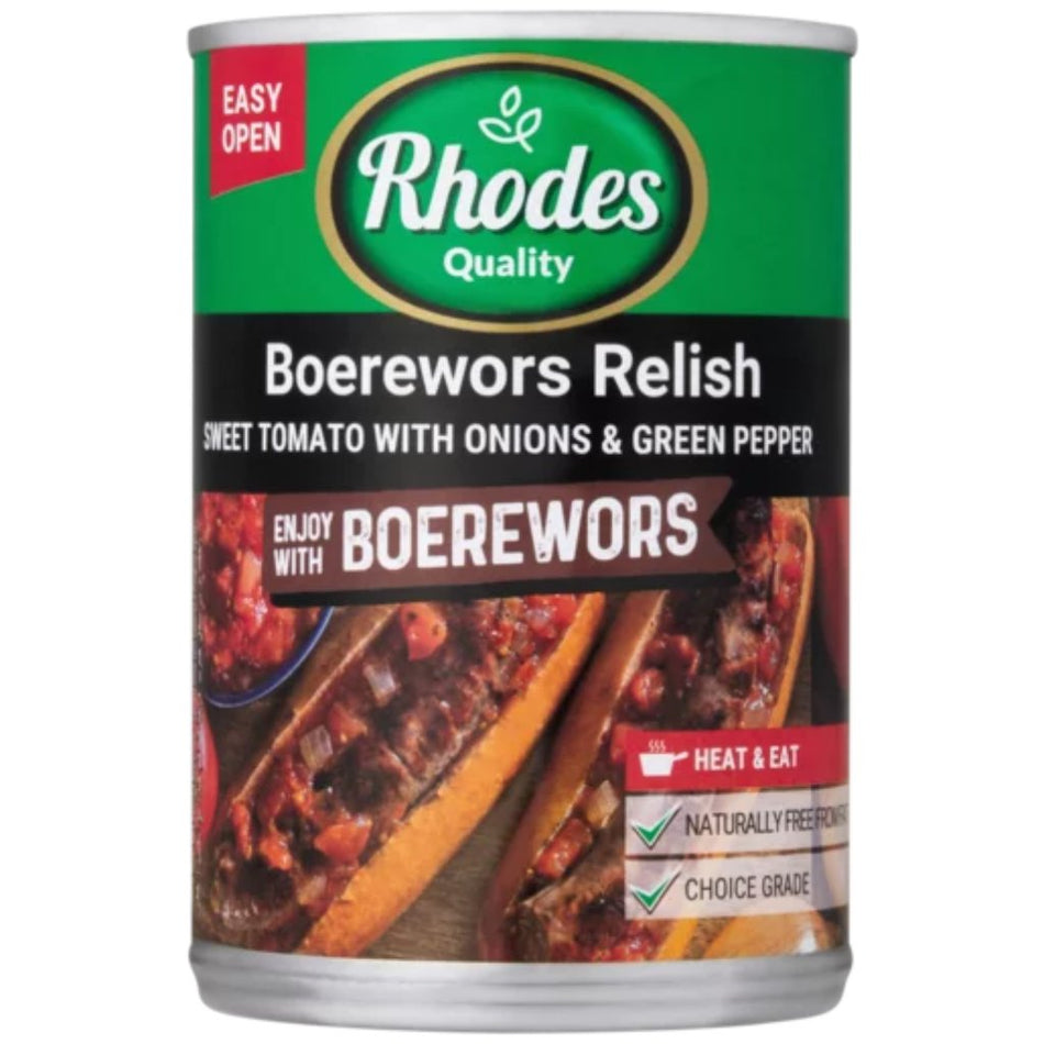 Rhodes Relish Boerewors 410G