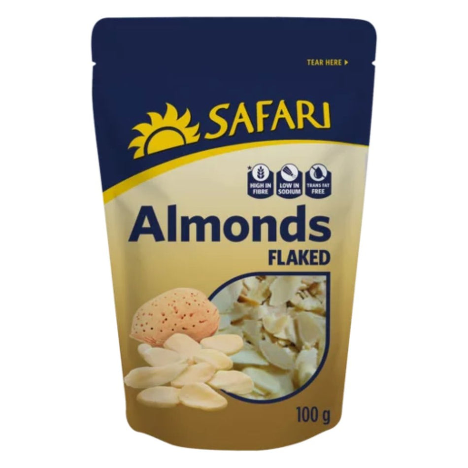 Safari Almonds Flakes 100G