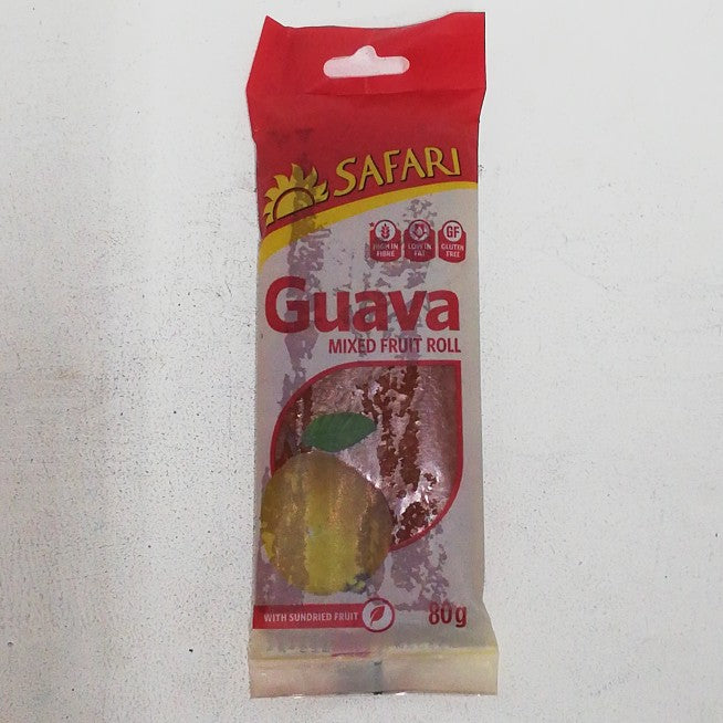 Safari Fruit Roll Guava 80G