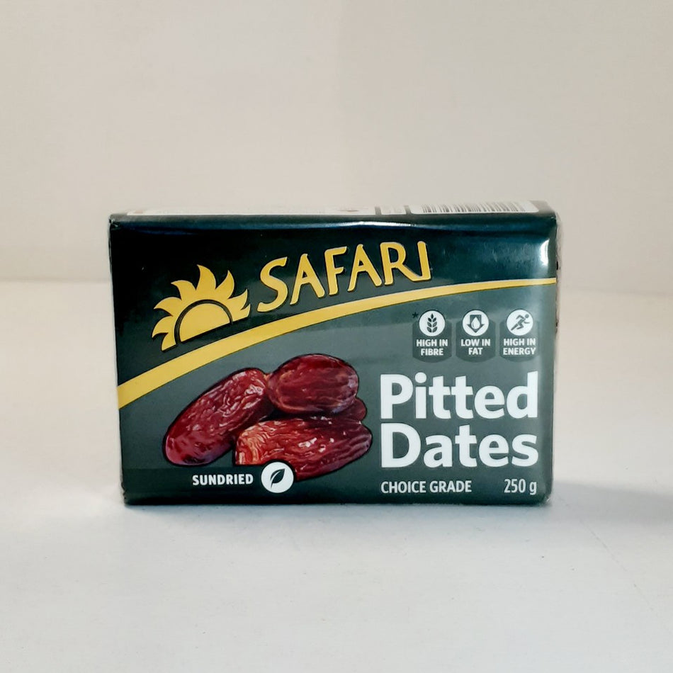 Safari Dates Pitted 250G